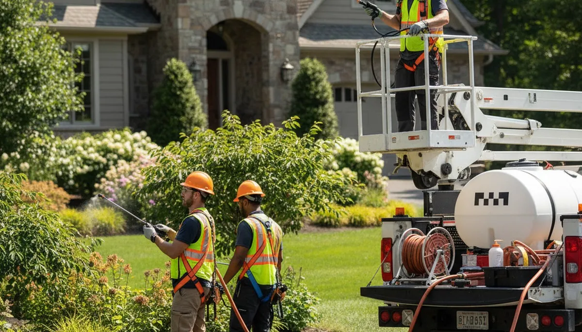 Deer deterrent treatment for trees and shrubs in Lancaster, PA by Arbor Tree Care