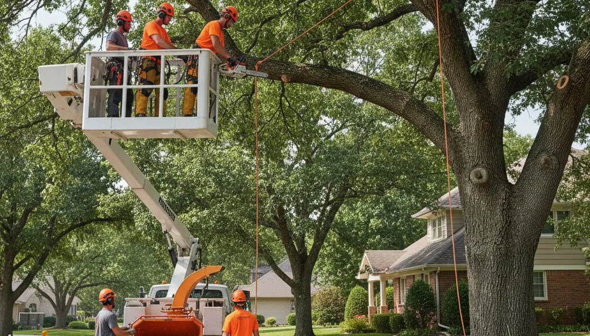 Lancaster, PA tree removal crew safely removes unsafe trees for homeowners and businesses