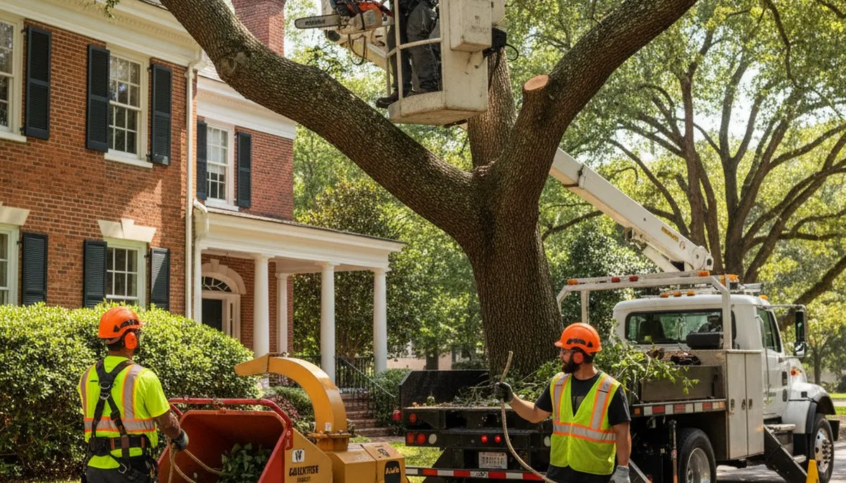 Lancaster, PA tree service team providing professional tree removal and trimming for local properties